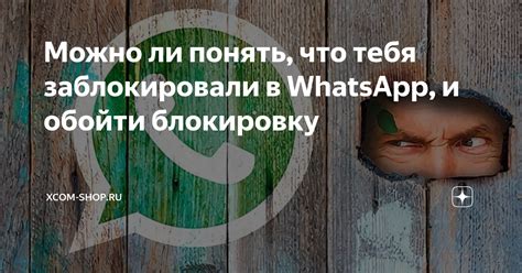 Что делать, если вас заблокировали в WhatsApp