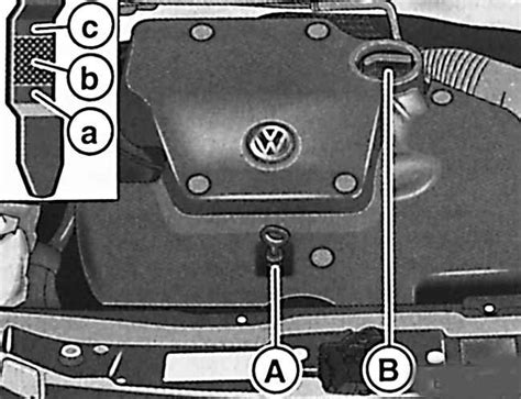 Шаги перед установкой датчика уровня моторного масла в автомобиле Volkswagen Golf модели 4