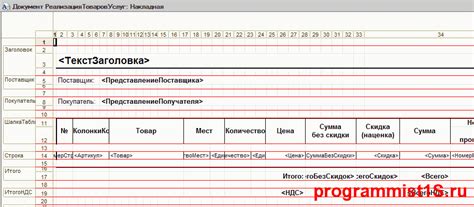 Шаги по созданию печатной формы ОС 6 в системе 1С