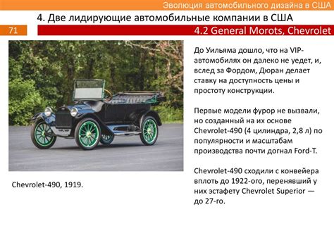 Эволюция автомобильного дизайна: от первого прототипа к современным моделям