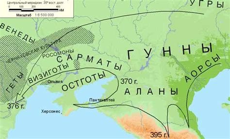 Эволюция формирования поселений хазар на старой земле