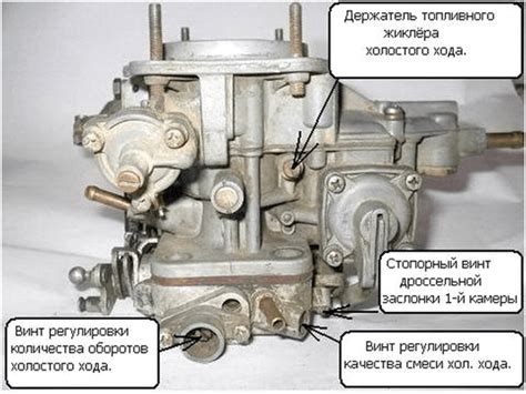 Эффективная регулировка оборотов холостого хода автомобиля ВАЗ 2107