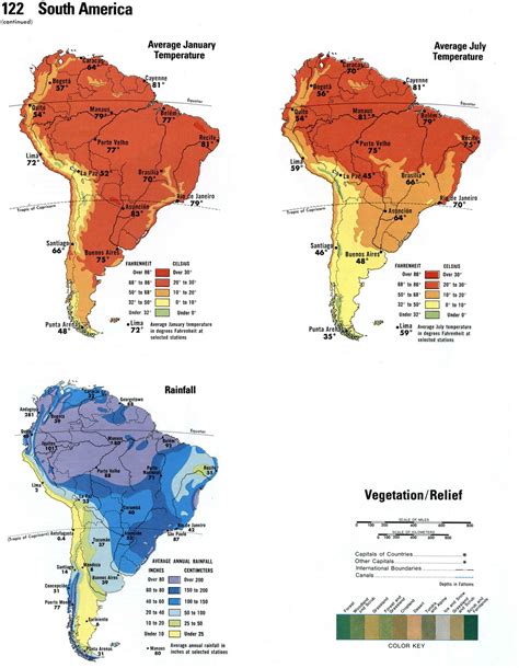 Южная Америка: многообразие погодных условий и географических характеристик 