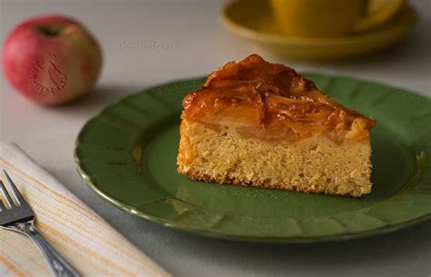 Яблочный крисп с карамелью