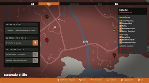 Ячейки для базы и выносливость в State of Decay 2