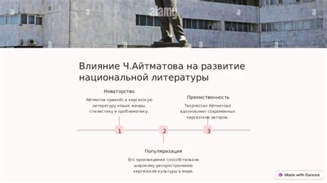  Влияние национальной принадлежности автора на развитие культуры и литературы 