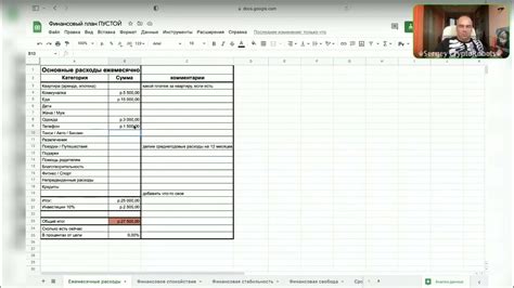  Закрепление финансовой дисциплины: составление месячного плана расходов 