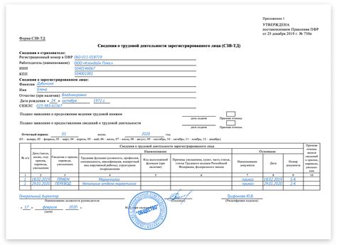  Значение и использование уникального идентификатора в СЗВ и ТД 