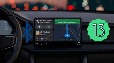  Подключение телефона к автомобильному мультимедийному центру через Android Auto 