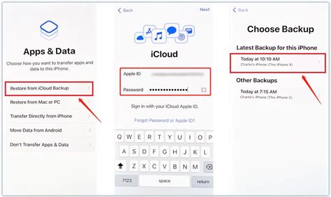  Подключите свой iPhone к компьютеру и выберите восстановление из iTunes или iCloud 