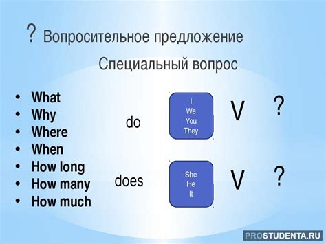  Правило №5: Вопросительные предложения 