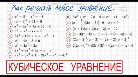  Применение алгоритмов и формул: основы упрощения выражения х в кубе