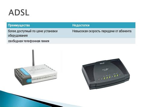  Различия ADSL и роутера: наглядное описание
