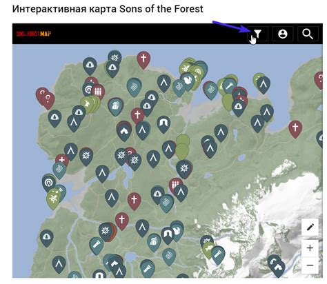  Районы с наибольшим потенциалом для обнаружения ценных карт в Зе Форест 