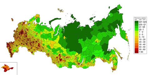  Распределение бурятского населения по территории Российской Федерации