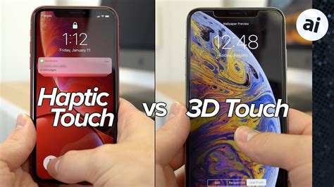 3D Touch vs Haptic Touch: что выбрать для iPhone XR