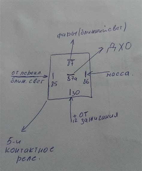 5-контактное реле: принцип работы и его функциональность