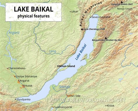 Geographical Position of Lake Baikal