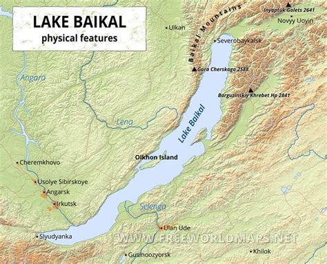 Unique Features of Lake Baikal's Topography