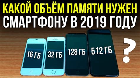 Важность объема памяти на смартфоне