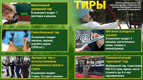 Виды тиров
