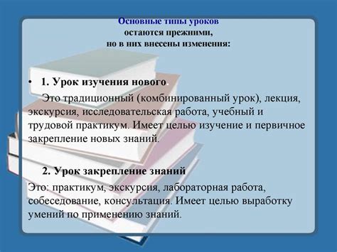 Виды уроков по ФГОС: все, что нужно знать