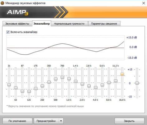 Влияние настройки эквалайзера на восприятие голоса