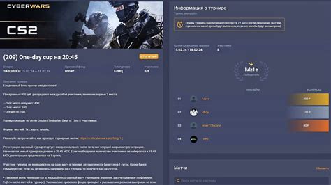 Возможности для организации больших онлайн-турниров в CS:GO