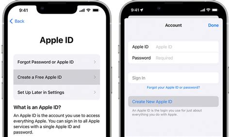 Возможность изменить Apple ID на iPhone