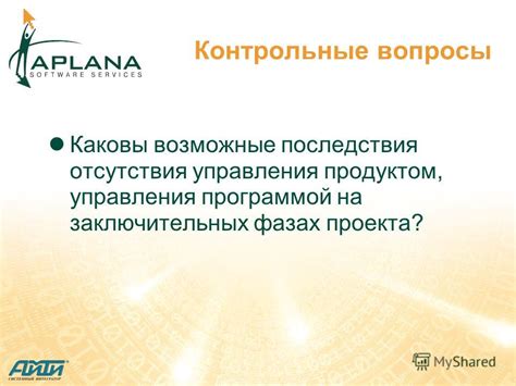 Возможные последствия отсутствия указания исполнителя