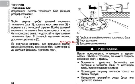 Вредность переполнения топливного бака