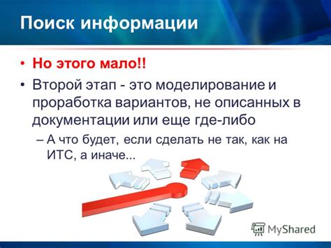 Второй этап: поиск информации