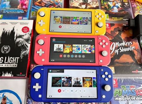 Выбор игр для Nintendo Switch Lite