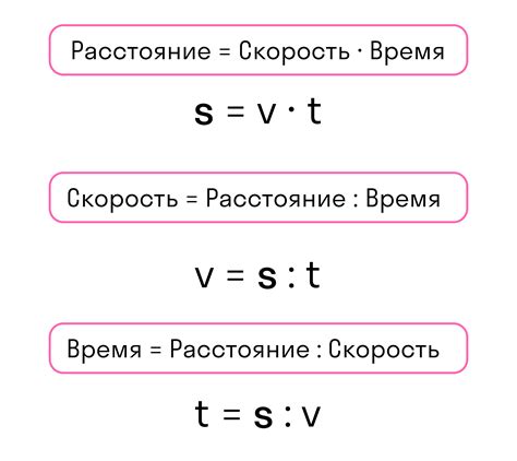 Вычисление скорости в км/ч: простая формула