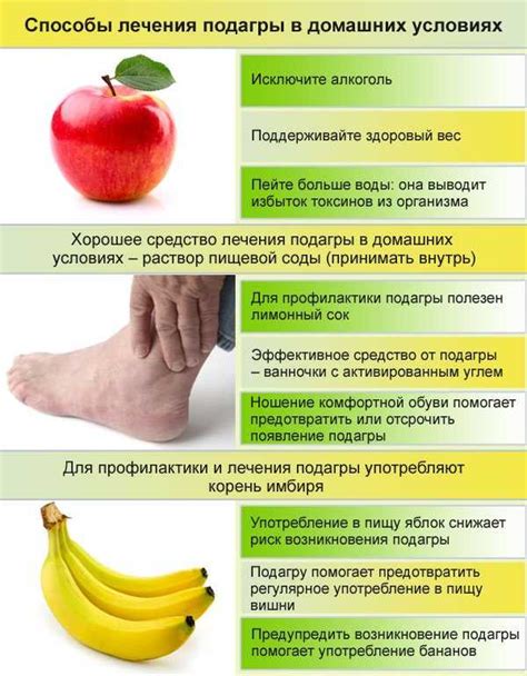Диета при подагре: правила и ограничения