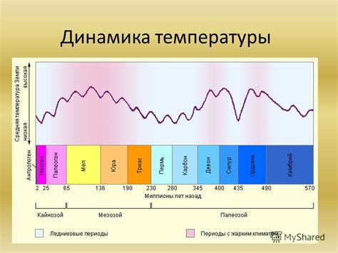 Динамика температуры