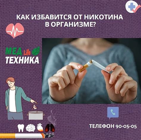 Длительность наличия никотина в организме без курения