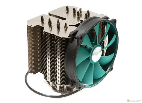 Завершение установки охлаждения на процессор Deepcool