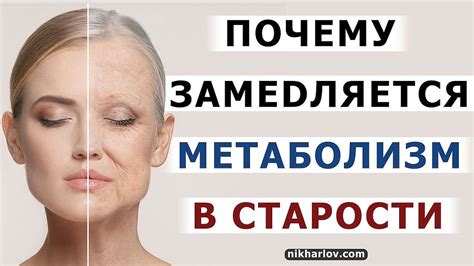 Замедляется обмен веществ