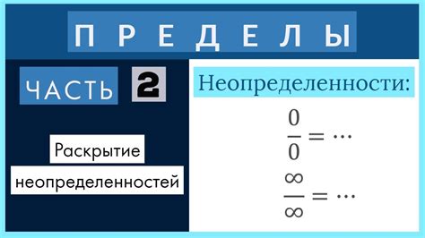 Зачем в математике вводится понятие "неопределенность"?