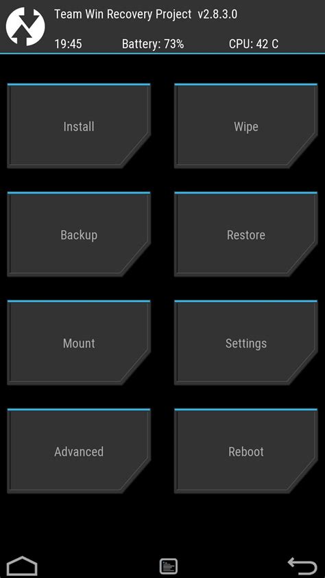 Изменение исходного кода TWRP Recovery