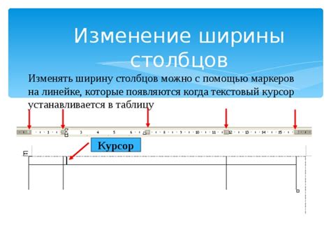 Изменение ширины фигуры с помощью функции "Размер" в Word