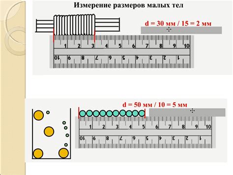 Измерение размеров