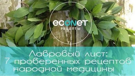 Использование проверенных рецептов народной медицины