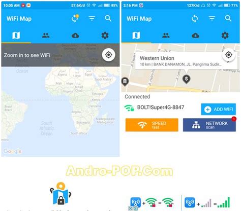 Используйте приложение Wi-Fi Map для нахождения паролей Wi-Fi