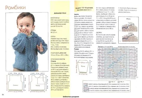 Как использовать схему для вязания жилетки мальчику 1 год