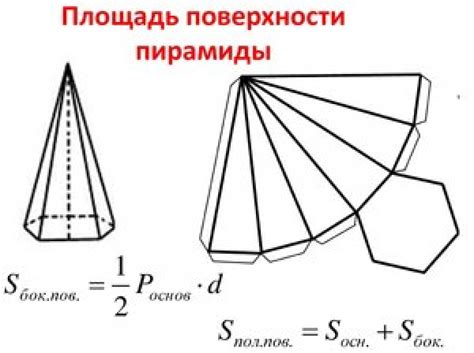 Как найти боковую поверхность пирамиды