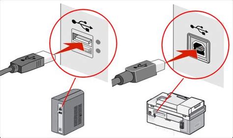 Как подключить принтер к компьютеру через USB-порт?