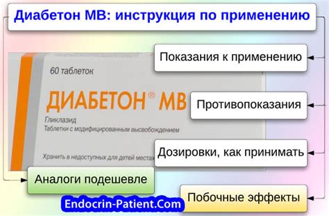 Как принимать Диабетон для достижения желаемого эффекта?