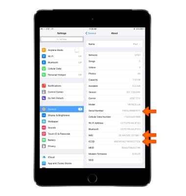 Как проверить правильность IMEI iPad Mini 2